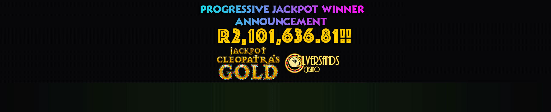 Huge Jackpot Winner!